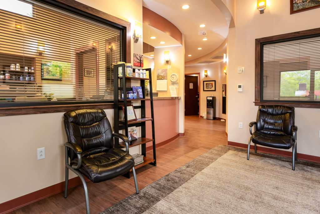 Reception of River Ridge Chiropractic Office